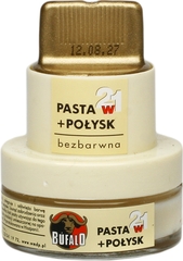 Bufalo 2w1 pasta do butów+ połysk bezbarwna/40ml 