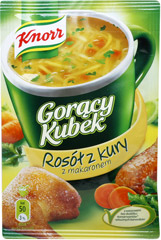 Gorący Kubek Knorr rosół z kury z makaronem 