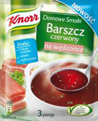 Barszcz czerwony na wędzonce Knorr