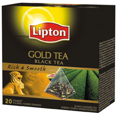 Herbata Lipton gold tea piramidka 20*1,8g 