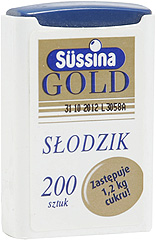 Słodzik Sussina Gold 