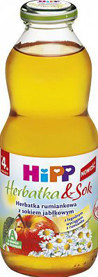 Herbatka rumiankowa HiPP z sokiem jabłkowym