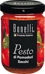 Pesto Bonelli z suszonych pomidorów