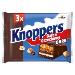 Knoppers Dark Baton orzechowy 120 g (3 x 40 g)