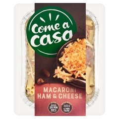 Come a Casa Makaron w kremowym sosie beszamelowym z szynką i warstwą sera ementaler 400 g