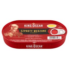 King Oscar Szproty wędzone w oleju 160 g
