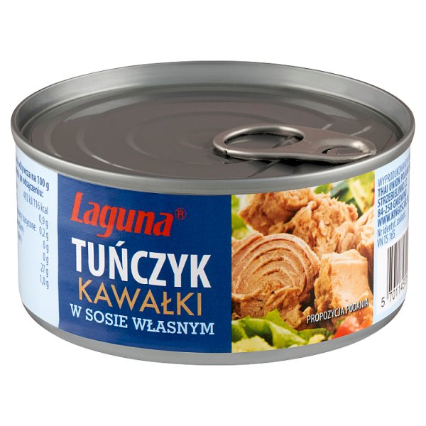 Laguna Tuńczyk kawałki w sosie własnym 170 g