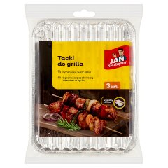 Jan Niezbędny Tacki do grilla 3 sztuki