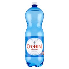 Cechini Muszyna Naturalna woda mineralna wysokomineralizowana wysokonasycona CO₂ 2 l