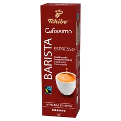 Tchibo Cafissimo Barista Espresso Kawa palona mielona w kapsułkach 80 g (10 x 8 g)