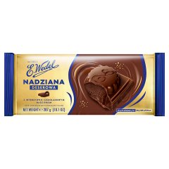 E. Wedel Czekolada deserowa z czekoladowym nadzieniem 287 g