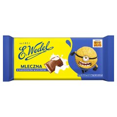 E. Wedel Czekolada mleczna z nadzieniem mlecznym 100 g