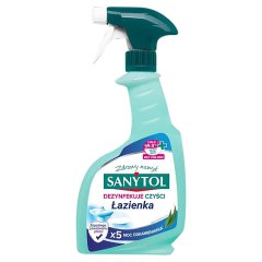 Płyn do łazienki Sanytol dezynfekujący spray 
