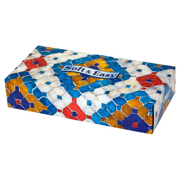 Soft &amp; Easy Chusteczki kosmetyczne 2 warstwy 80 sztuk