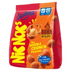 NicNacʹs Burn Hot & Spicy Orzeszki ziemne w chrupiącej panierce 110 g