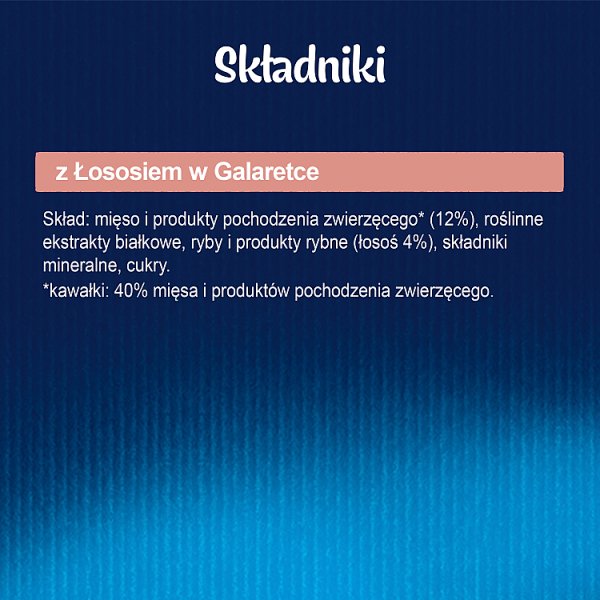 Felix Fantastic Karma dla kotów z łososiem w galaretce 85 g