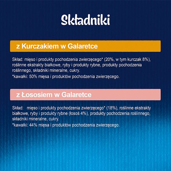 Felix Fantastic Junior Karma dla kociąt wybór smaków w galaretce 340 g (4 x 85 g)