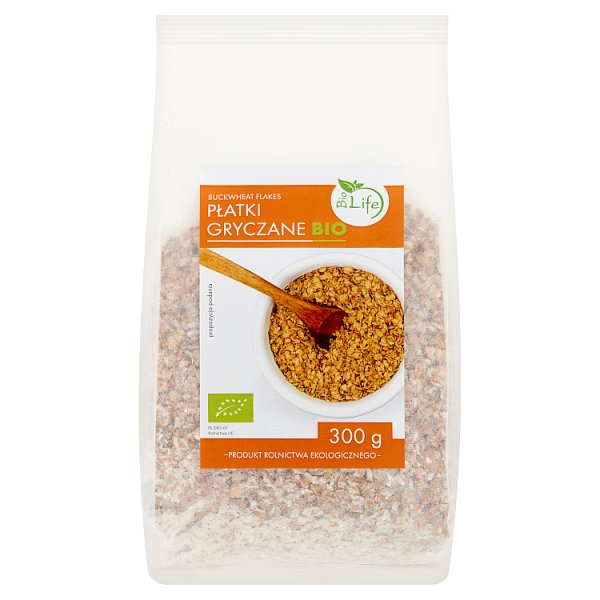 BioLife Płatki gryczane bio 300 g