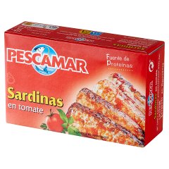 Pescamar Sardynki w sosie pomidorowym 115 g
