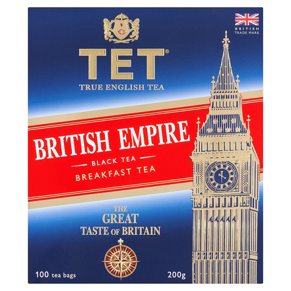 TET British Empire Herbata czarna 200 g (100 x 2 g)