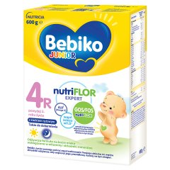 Bebiko Junior 4R Odżywcza formuła na bazie mleka dla małych dzieci powyżej 2. roku życia 600 g