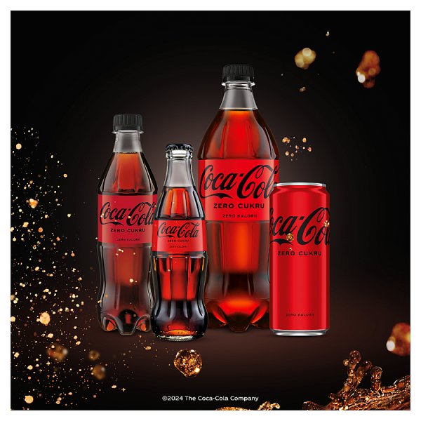 Coca-Cola zero Napój gazowany 850 ml