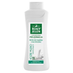 Biały Jeleń Płyn do kąpieli i pod prysznic kozie mleko nawilżające 750 ml