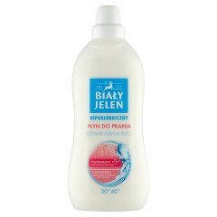 Biały Jeleń Hipoalergiczny płyn do prania jedwab wełna puch 1 l