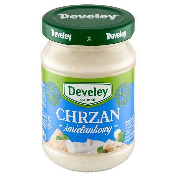 Develey Chrzan śmietankowy tarty 170 g