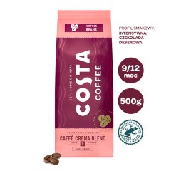 COSTA COFFEE Caffé Crema Blend Kawa ziarnista palona 500 g