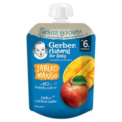 Gerber Deserek jabłko mango po 6. miesiącu 80 g