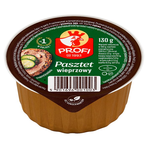 Profi Pasztet wieprzowy 130 g