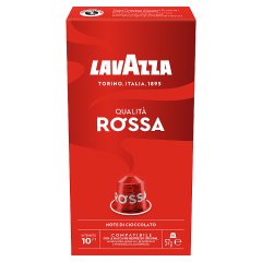 Lavazza Qualità Rossa Kawa palona mielona w kapsułkach 57 g (10 sztuk)