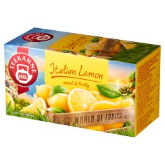 Teekanne World of Fruits Italian Lemon Mieszanka herbatek owocowych 40 g (20 x 2 g)