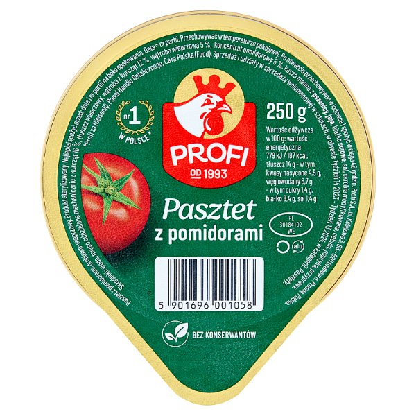 Profi Pasztet z pomidorami 250 g