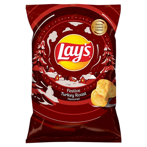 Lay&#039;s Chipsy ziemniaczane o smaku pieczeni z indyka 130 g