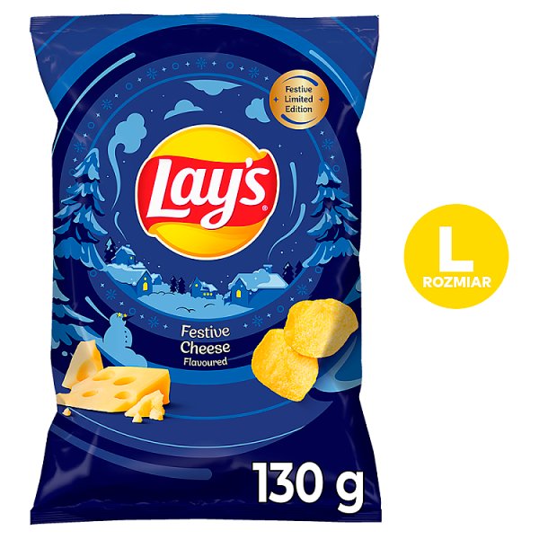 Lay&#039;s Chipsy ziemniaczane o smaku sera 130 g