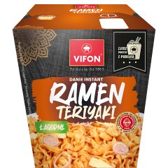 Vifon Ramen Teriyaki Danie błyskawiczne z nudlami 85 g