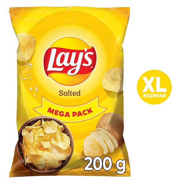 Lay&#039;s Chipsy ziemniaczane solone 200 g