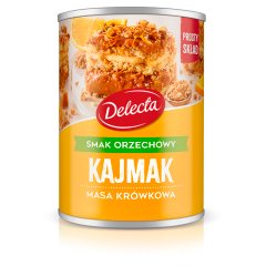 Delecta  Kajmak masa krówkowa smak orzechowy 400 g