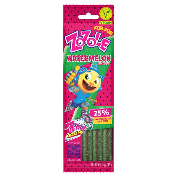 Zozole Hello Żelo Żelki o smaku arbuza 75 g