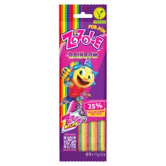 Zozole Hello Żelo Rainbow Tęczowe żelki o smaku owocowym super kwaśne 75 g
