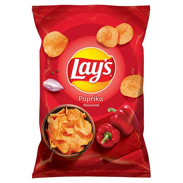 Lay&#039;s Chipsy ziemniaczane o smaku papryki 130 g