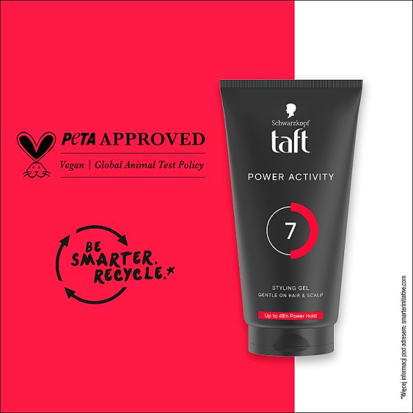 Taft Power Activity Żel do włosów 150 ml