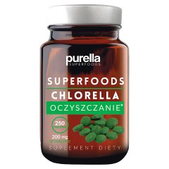 Purella Superfoods Suplement diety chlorella 50 g (250 sztuk)