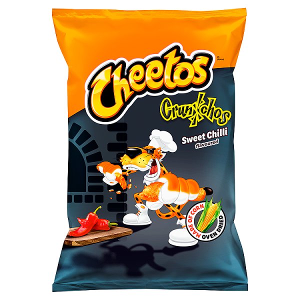 Cheetos Crunchos Chrupki kukurydziane o smaku słodkie chilli 80 g