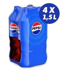 Pepsi-Cola Napój gazowany o smaku cola 6 l (4 x 1,5 l)