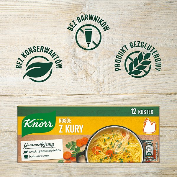 Knorr Rosół z kury 120 g (12 x 10 g)