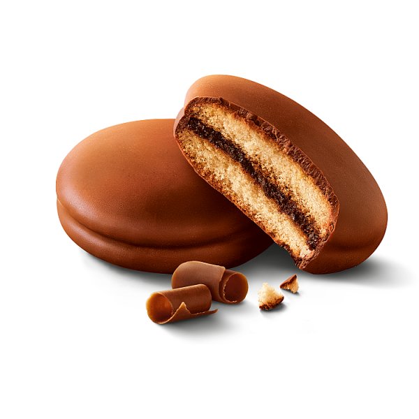 Milka Choc &amp; Choc Ciastka biszkoptowe przekładane nadzieniem kakaowym oblane czekoladą mleczną 150 g