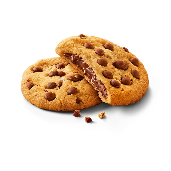 Milka Sensations Cookies Ciastka z kawałkami czekolady i nadzieniem z czekoladą mleczną 156 g